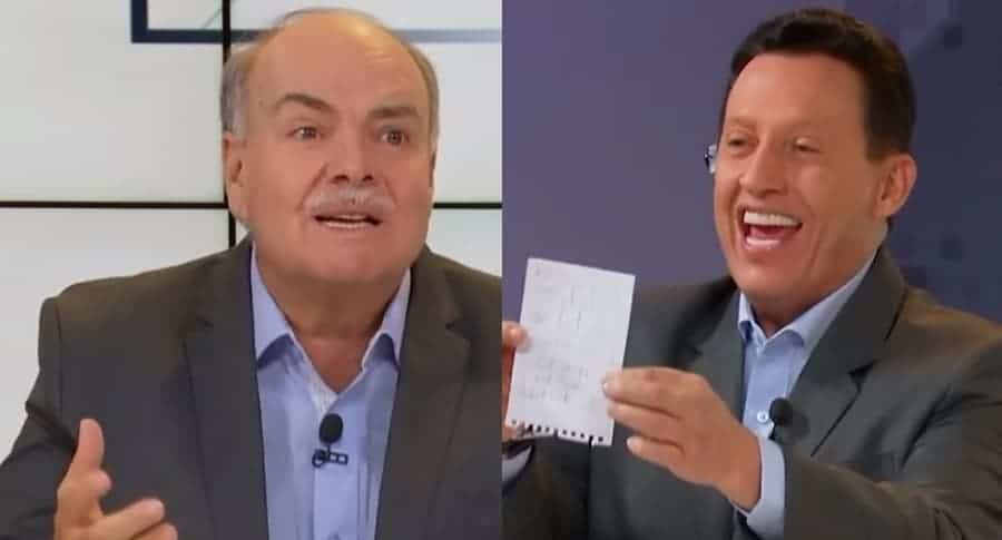 Iván Mejía y Óscar Rentería