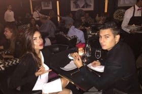 Pipe Bueno y Jessica Cediel