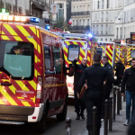Autoridades atienen explosión en París.