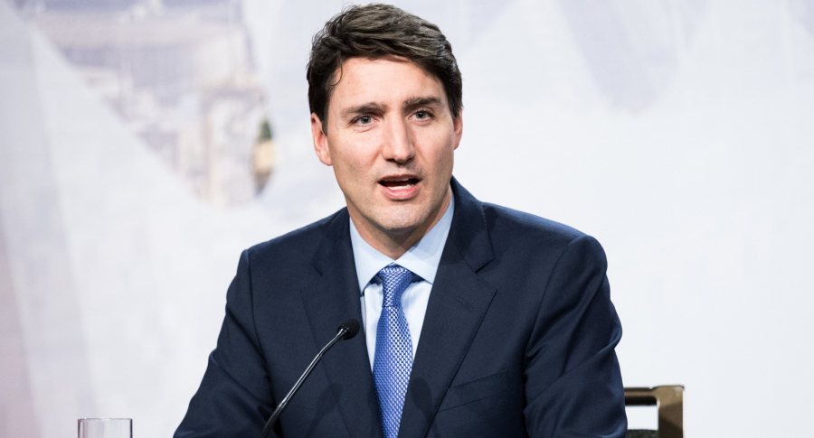 Primer ministro de Canadá, Justin Trudeau.