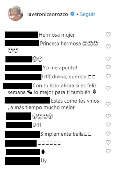 Comentarios post Veronica Orozco Comentarios post Veronica Orozco