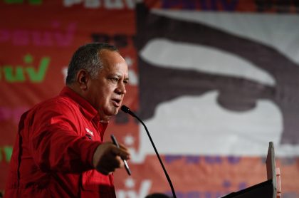 El jefe de la Asamblea Constituyente de Venezuela (ANC), Diosdado Cabello