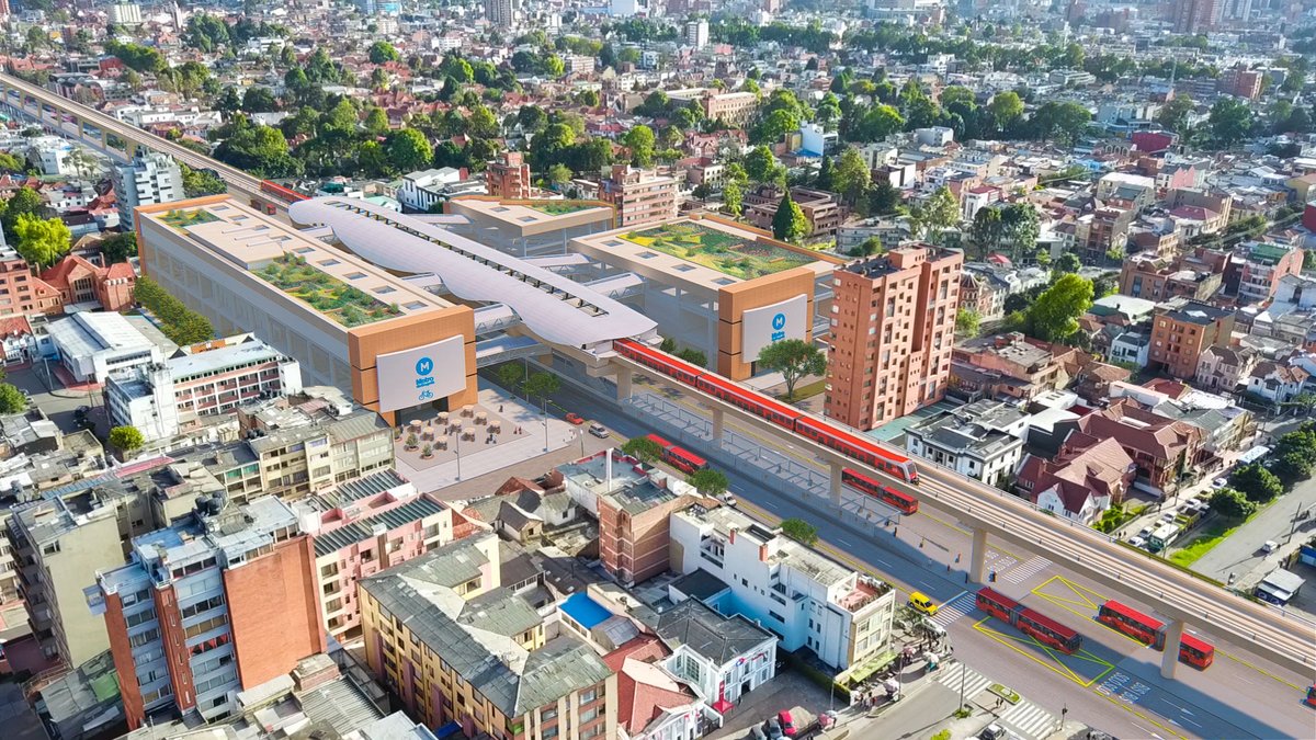 Bocetos del Metro de Bogotá