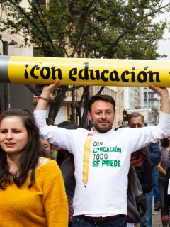 Marcha de estudiantes