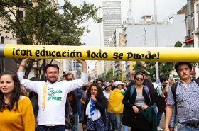 Marcha de estudiantes