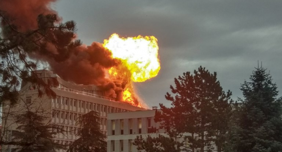 Explosión Universiadad Francia