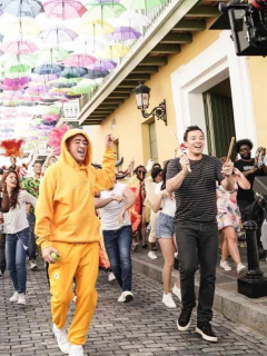 Bad Bunny y Jimmy Fallon