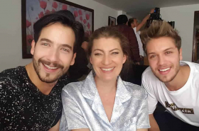 Carlos Torres, Adriana Arango y Juan Manuel Restrepo