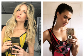 Vanesa y Tatiana, concursantes de Guerreros