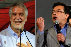 Enrique Peñalosa y Gustavo Petro