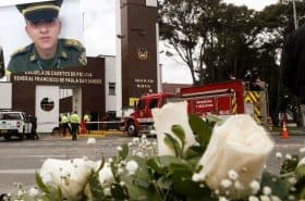 Atentado en escuela de la Policía