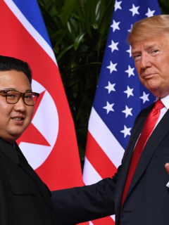 Trump y Kim