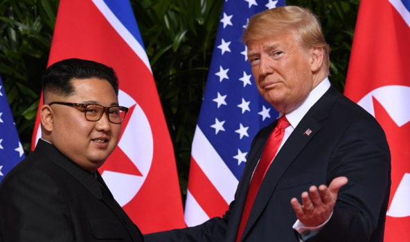 Trump y Kim