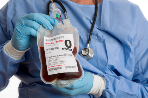 Infusión de sangre