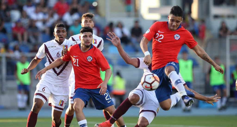 Chile vs Venezuela, en Sudamericano Sub 20
