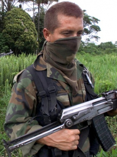 Violencia paramilitar en Colombia.