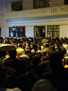 Protestas y violencia en Ibarra