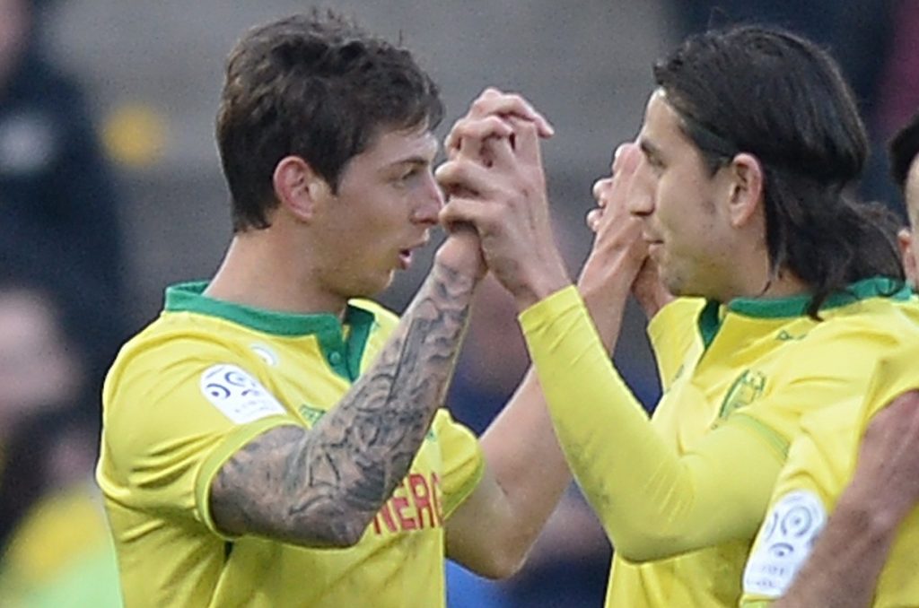 Emiliano Sala y Alejandro Bedoya Emiliano Sala y Alejandro Bedoya