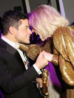 Rami Malek y Lucy Boynton