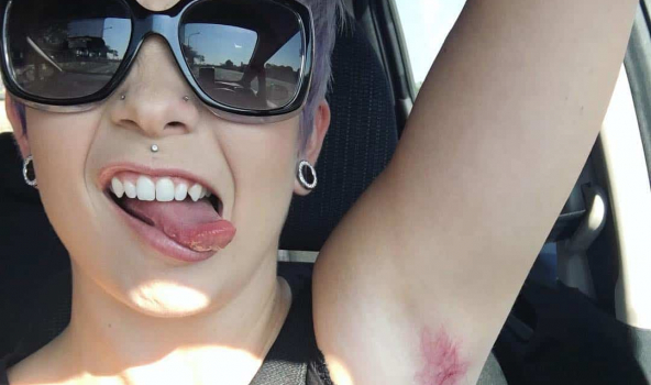 Unicorn armpit hair’