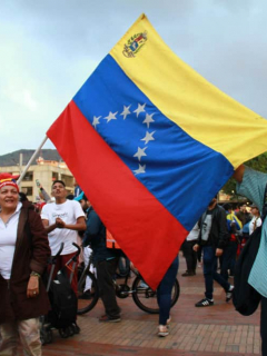 Marcha de venezolanos