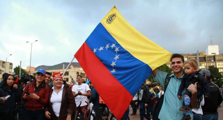 Marcha de venezolanos