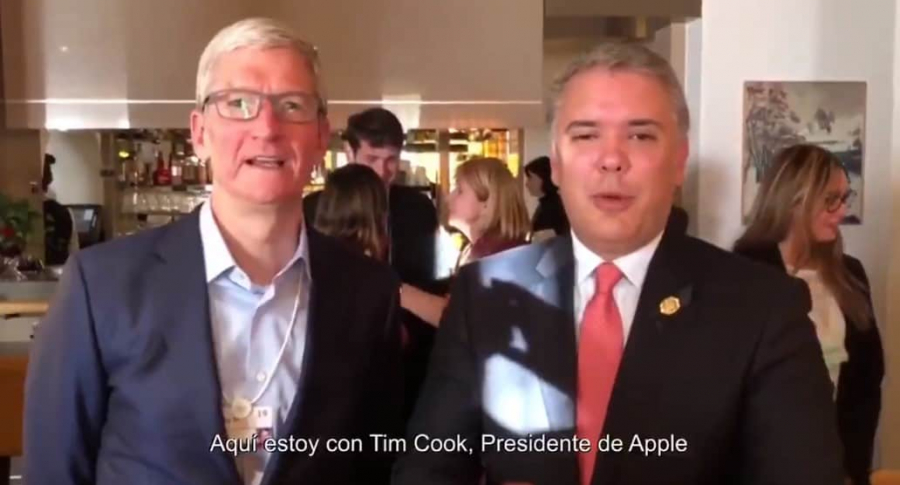 Tim Cook y Duque