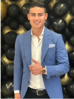James Rodríguez y Shannon de Lima.