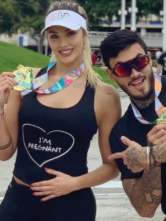 Melina Ramírez y Mateo Carvajal