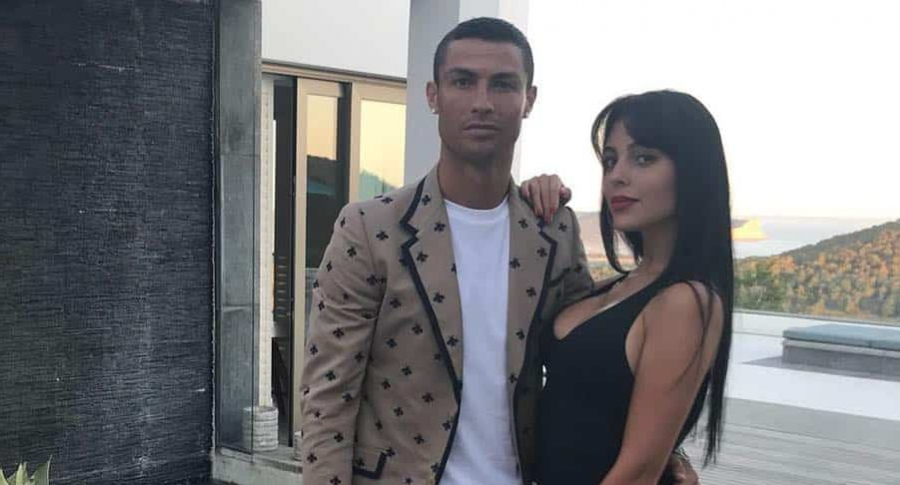 Cristiano Ronaldo y su novia Georgina Rodríguez