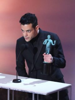 Rami Malek, ganador del 'Actor' en los premios SAG