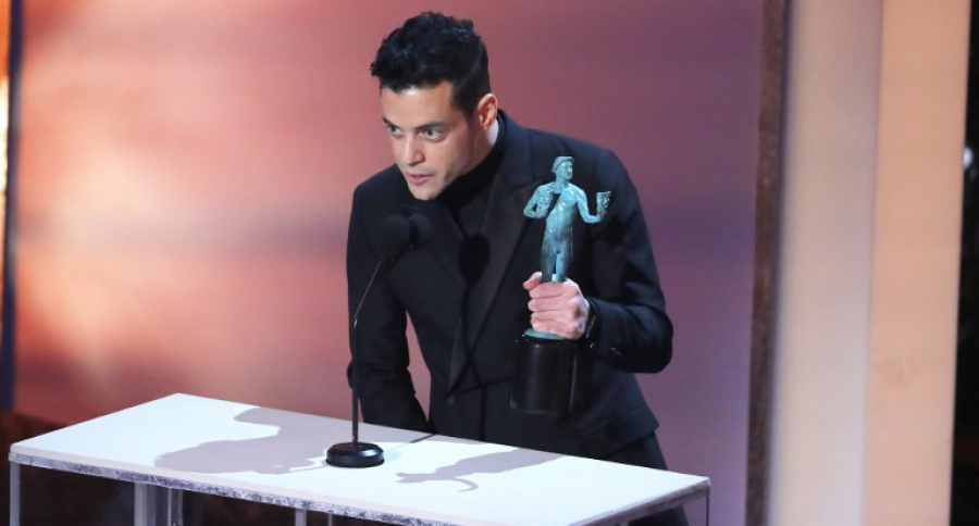 Rami Malek, ganador del 'Actor' en los premios SAG