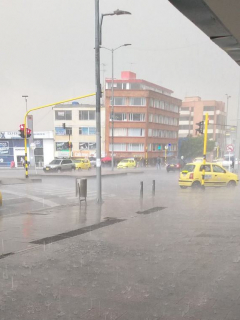 Lluvias en Bogotá