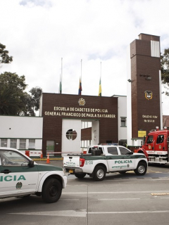 Fachada de la Escuela General Santander