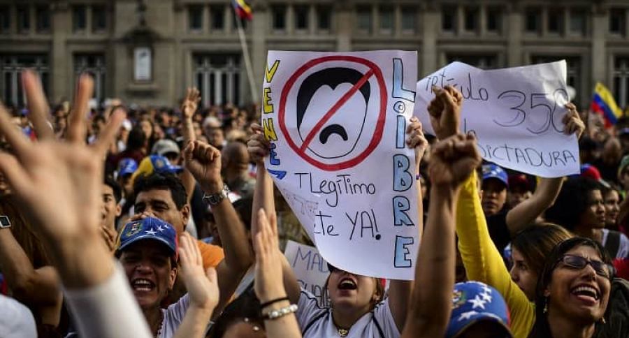 Manifestaciones contra Maduro en Venezuela