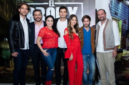 Lenard Vanderaa, Hans Martínez, Jim Muñoz, Sandra Guzmán, Rosmeri Marval, José Julián Gaviria y Santiago Soto, actores.