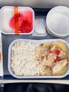Comida de avión