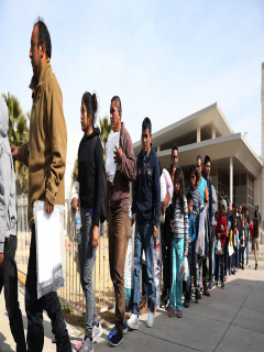 Inmigrantes en El Paso, Texas