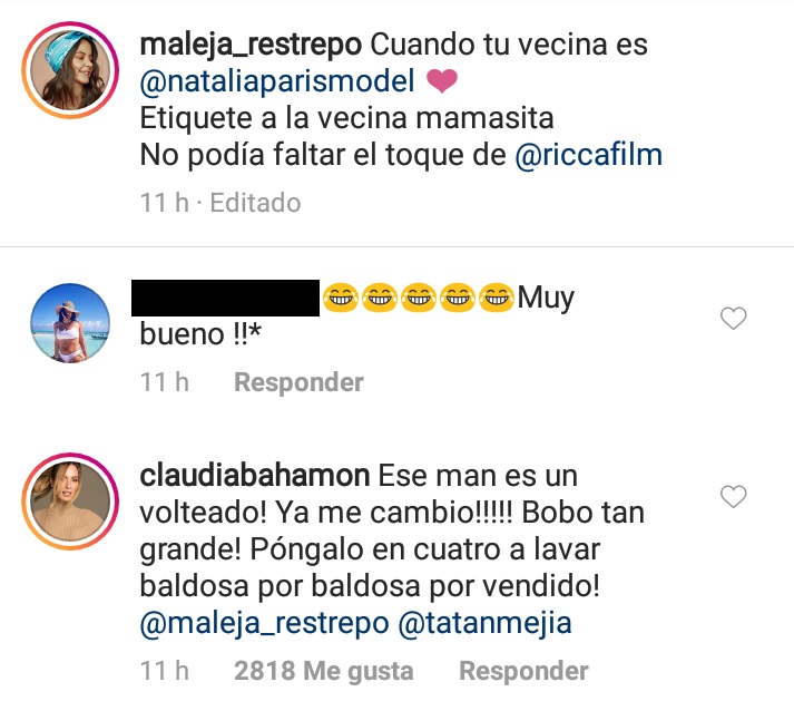 Comentario de Claudia Bahamón