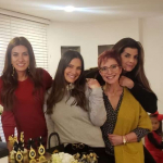 Ángela Cardozo, Andrea Serna, Jessica de la Peña, Yaneth Waldman y Carolina Cruz, presentadoras.