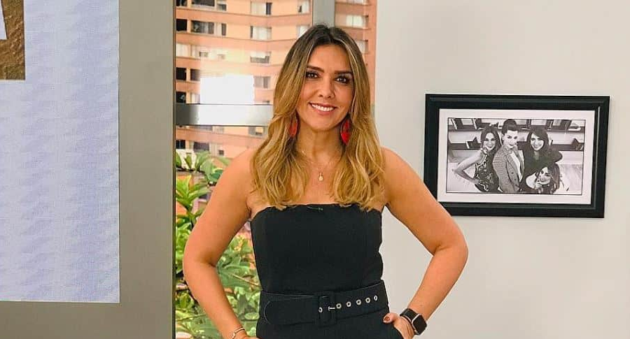Mónica Rodríguez, presentadora.