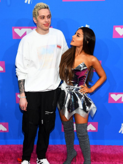 Pete Davidson y Ariana Grande