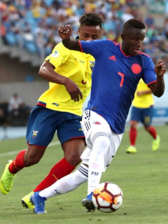 Selección Colombia vs. Ecuador