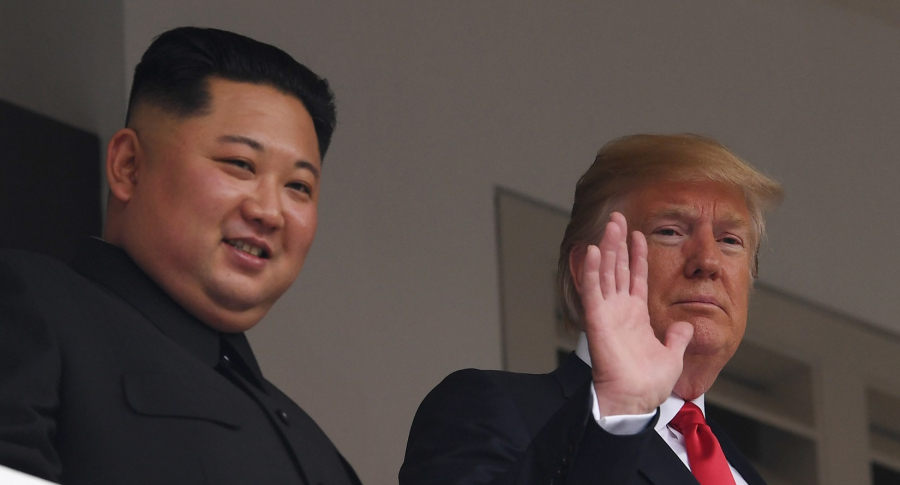 Kim Jong-Un y Donald Trump