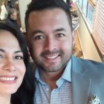 Sandra Milena Alegría, asesinada, y su esposo Billy Hernán Ortiz, sobreviviente