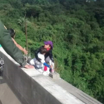 Mujer que se lanzó con su hijo desde puente de Ibagué, Tolima