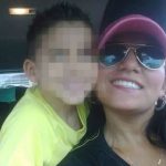 Jessy Paola Moreno Cruz y su hijo May Nicolás Ceballos Moreno
