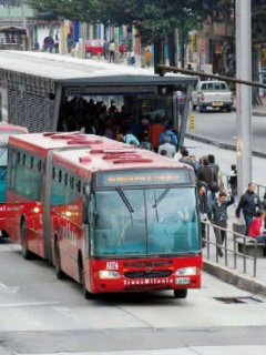 Troncal avenida Caracas, Transmilenio
