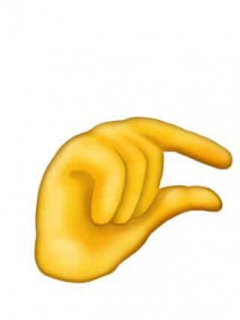 Pinching hand