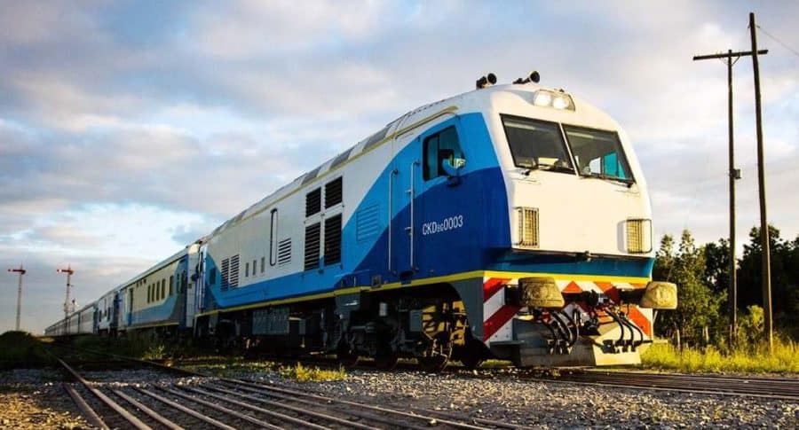 Tren en Argentina.
